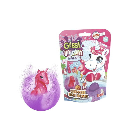 Glibbi Unicorn Surprise Badbom Bruisbal