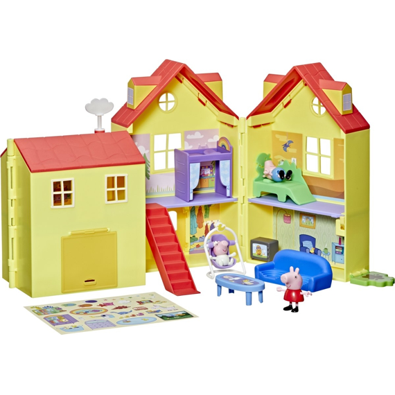 Peppa Pig Big Fold Out Family House Speelset