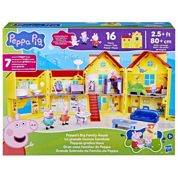 Peppa Pig Big Fold Out Family House Speelset