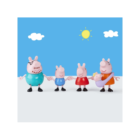 Peppa Pig Family Pack 5 Delig