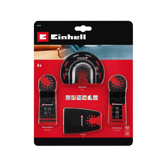 Einhell Multi Tool Set 4-delig