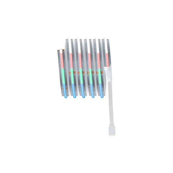 Paulmann Maxled 500 Basis Set 1,5m Full-line Cob Rgbw 3000k 10w 230/24v Silber