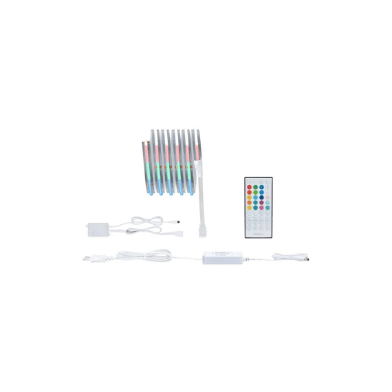 Paulmann Maxled 500 Basis Set 1,5m Full-line Cob Rgbw 3000k 10w 230/24v Silber
