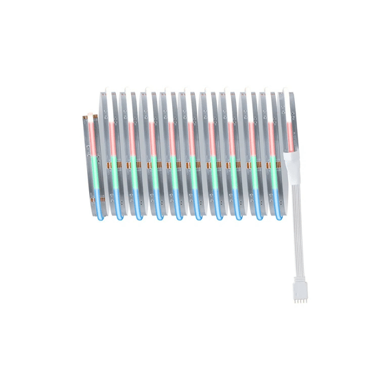 Paulmann Maxled 500 Basis Set 3m Full-line Cob Rgbw 3000k 18w 230/24v Silber
