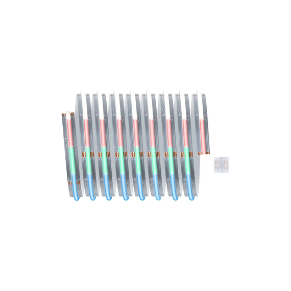 Paulmann Maxled 500 Strip 2,5m Full-line Cob Rgbw 3000k 15w 230/24v Silber