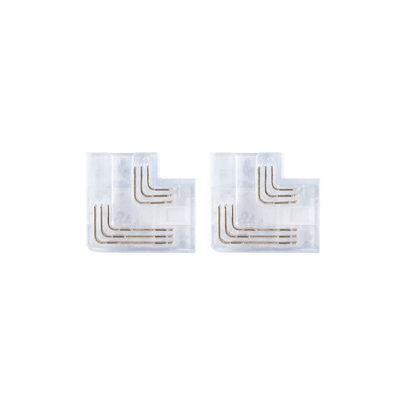 Paulmann Maxled 2x 90°- Corner Set Full-line Cob Rgbw 3000k Max. 144w Transparent