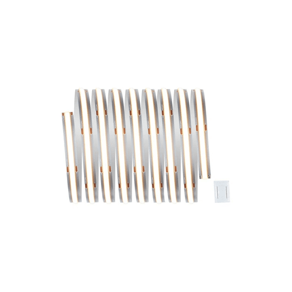 Paulmann Maxled 500 Strip 2,5m Full-line Cob Warmwit 2700k 15w 230/24v Zilver Kst