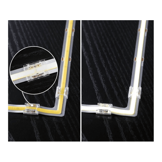 Paulmann Maxled 500 Strip Edge Full-line Cob 90° Hoek 2700k 0,3w 24v Zilver Kst