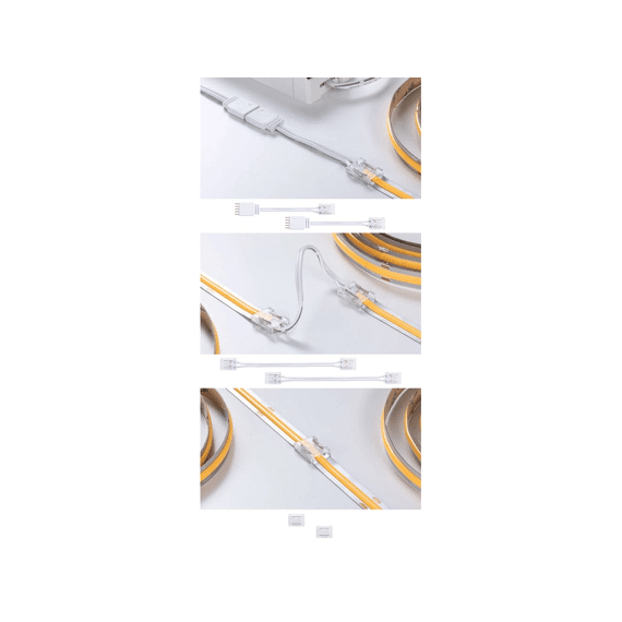 Paulmann Maxled Full-line Cob Connector Set Wit/transparant