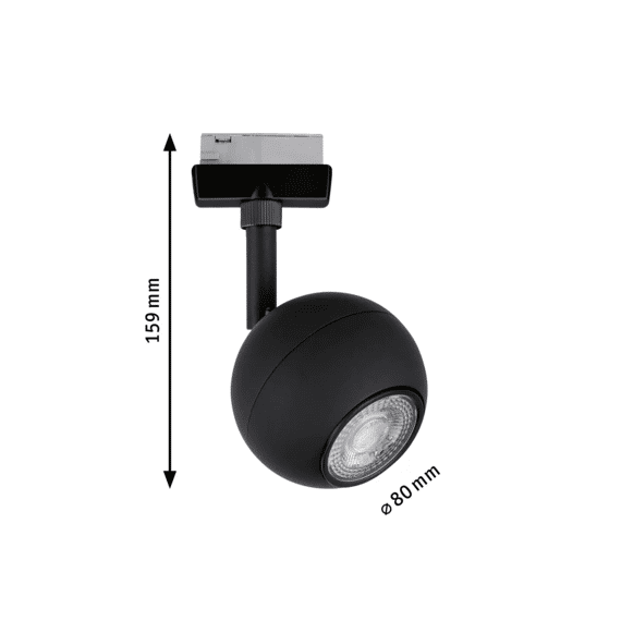 Paulmann Urail Spot Tup Max. 1x10w Gu10 Zw Mat 230v Metl