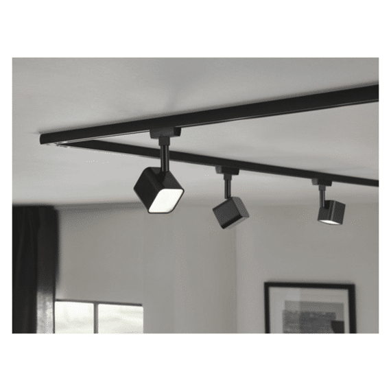 Paulmann Urail Spot Muri 1x4w Zwart Mat 230v Metl/glas 3000 K Non-dim