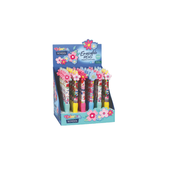 Bloemen Uitwisbare Pen Assortiment Prijs Per Stuk