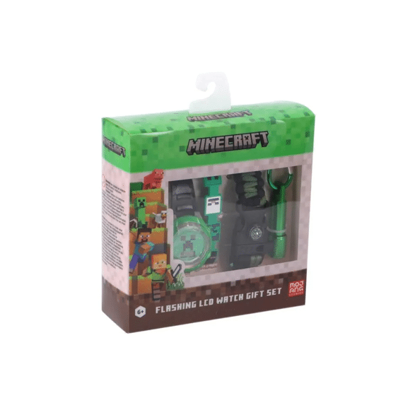 Minecraft Horloge Cadeau Set