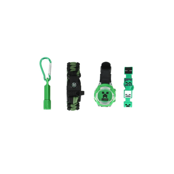 Minecraft Horloge Cadeau Set