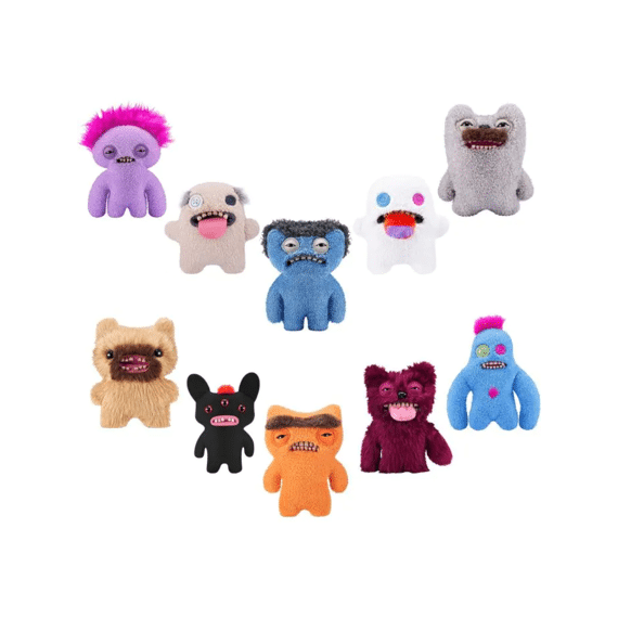 Fuggler Hairy Fuggs Pluche 23 Cm Assortiment Prijs Per Stuk