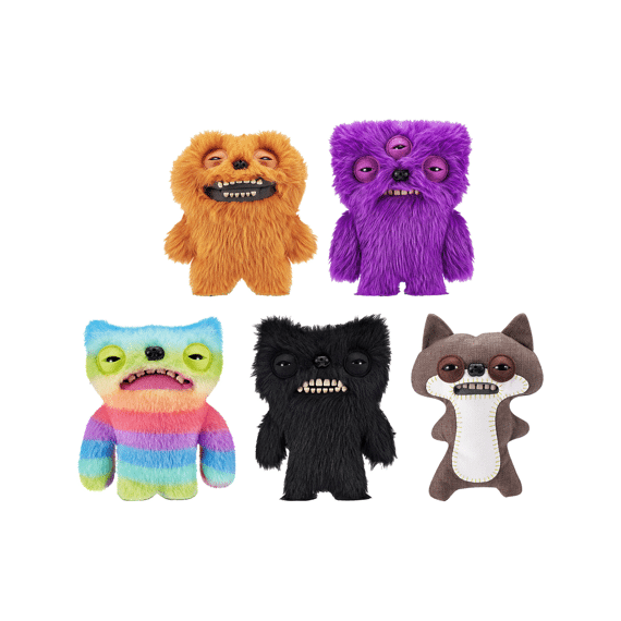 Fuggler Fart Face Pluche 23 Cm Assortiment Prijs Per Stuk