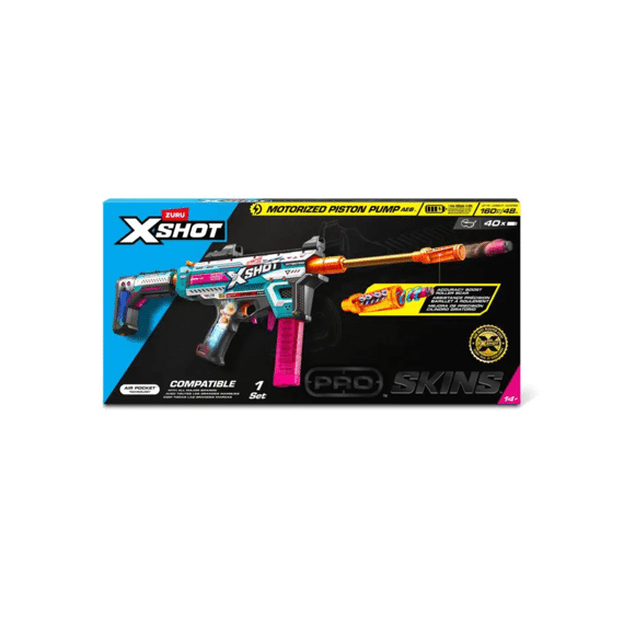 X-shot Pro Mororized Megablaster Met 40 Darts