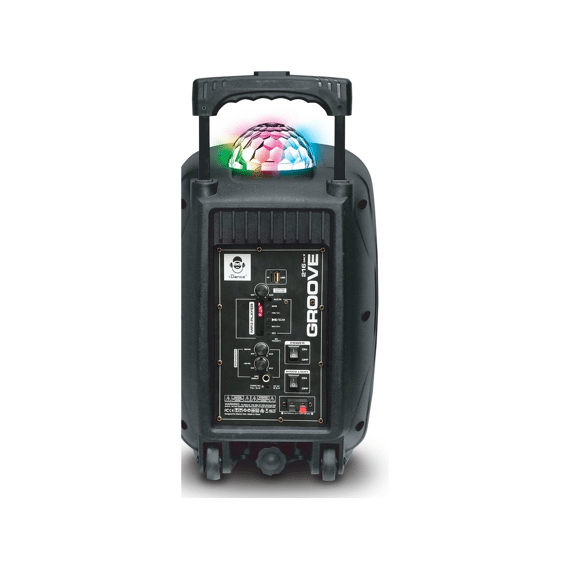 Idance Groove 216 Trolley Zwart Bleutooth Speaker
