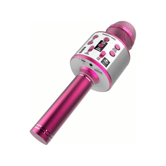 Idance Party Mic Bluetooth Karaoke Microfoon Pink