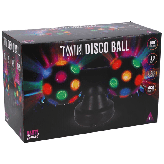 Twin Disco Ball 10 Cm