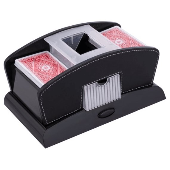 Kaartschudmachine Automatisch Met Lederen Zijkanten