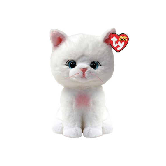 Ty Beanie Boo Amelia Cat White 15cm