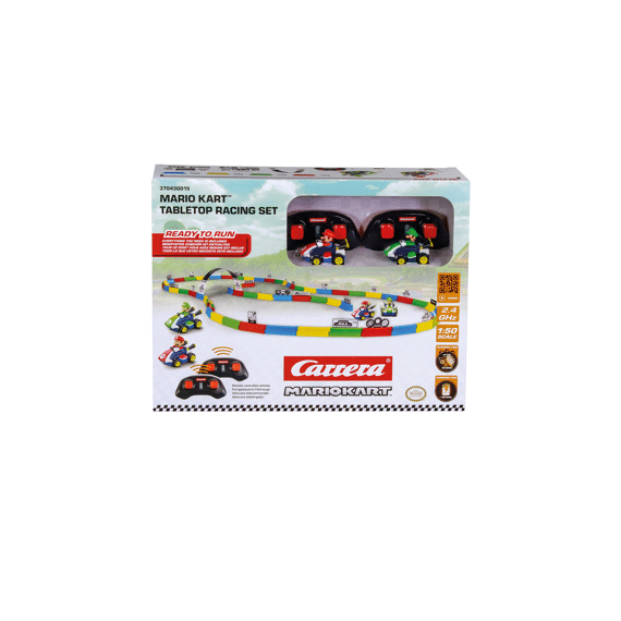 Carrera Team Mario Kart Tabletop Racebaan Mario & Luigi 5km/u 1:50