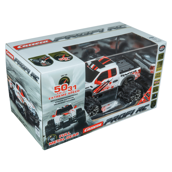 Carrera Profi Rc Ford F-150 Raptor High Speed 60km/u 1:18