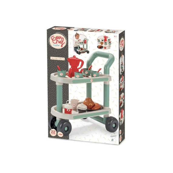 Ecoiffier 1611 Ontbijt Trolley 22 Delig