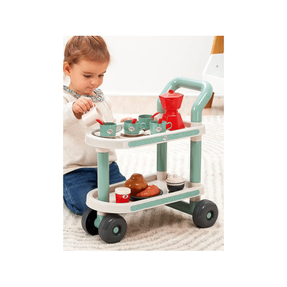 Ecoiffier 1611 Ontbijt Trolley 22 Delig