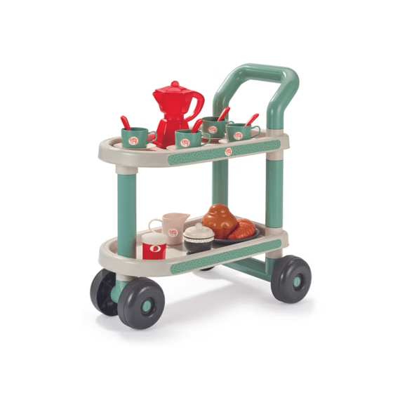 Ecoiffier 1611 Ontbijt Trolley 22 Delig