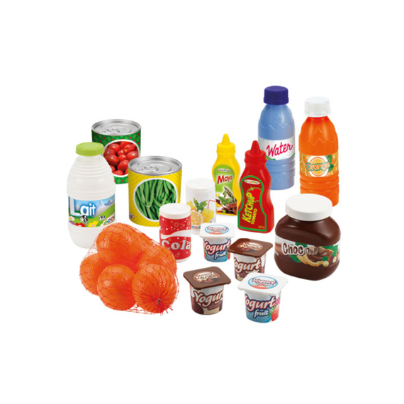 Ecoiffier 2644 Supermarkt Food Pack 20 Delig