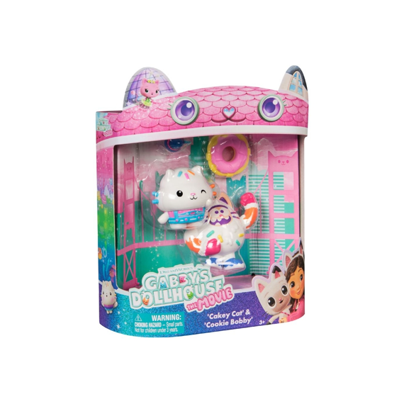 Gabbys Dollhouse The Movie Speelfigurenset Met 2 Katjes - Cakey And Cookie Bobby