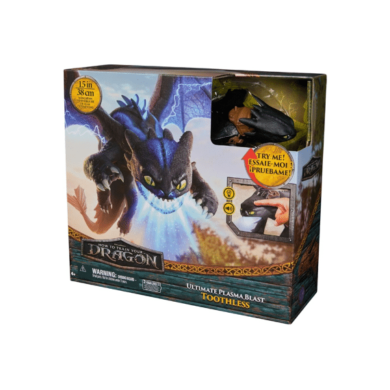 How To Train Your Dragon Giant Plasma Blast Toothless Met Licht En Geluid