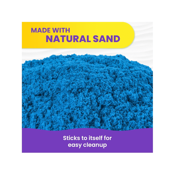 Kinetic Sand Colour Sand Bag Blauw 907g