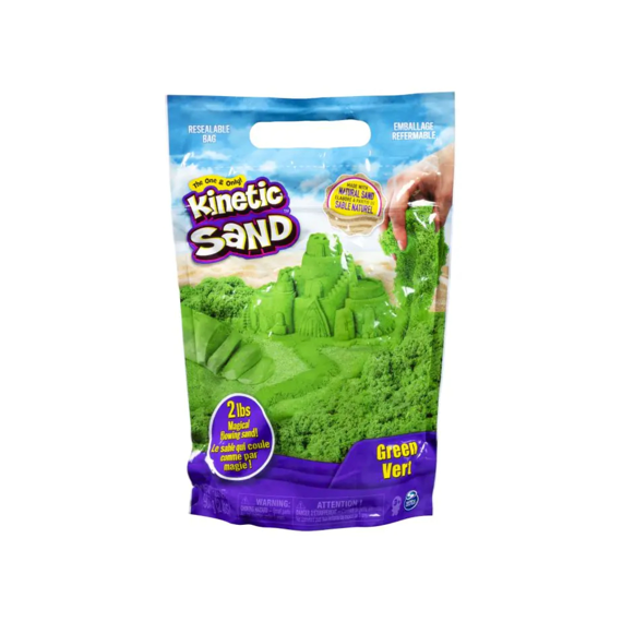 Kinetic Sand Colour Sand Bag Groen 907g