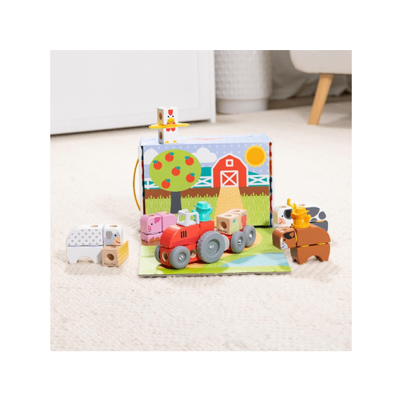 Melissa Doug Blockables Boerderij Speelset 56 Delig