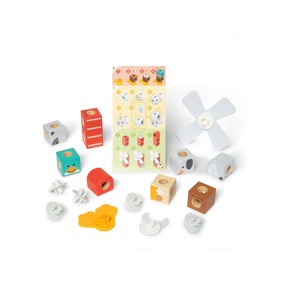 Melissa Doug Blockables Boerderij Speelset 16 Delig