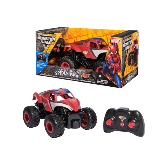 Monster Jam 1:24 Rc Marvel Spider-man