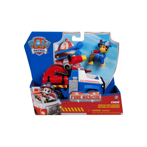 Paw Patrol Fire Rescue Voertuig Chase