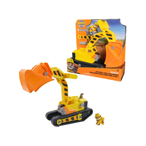 Paw Patrol Rubble And Crew Rubble Deluxe Tool Voertuig