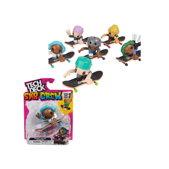 Tech Deck Boards Sk8 Crew 1 Pack
