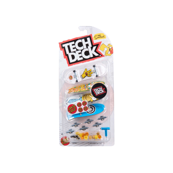 Tech Deck Ultra Dlx Simpsons 4 Pack