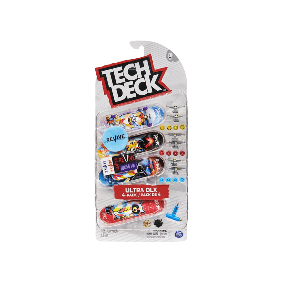 Tech Deck Ultra Dlx Assortiment 4-pack