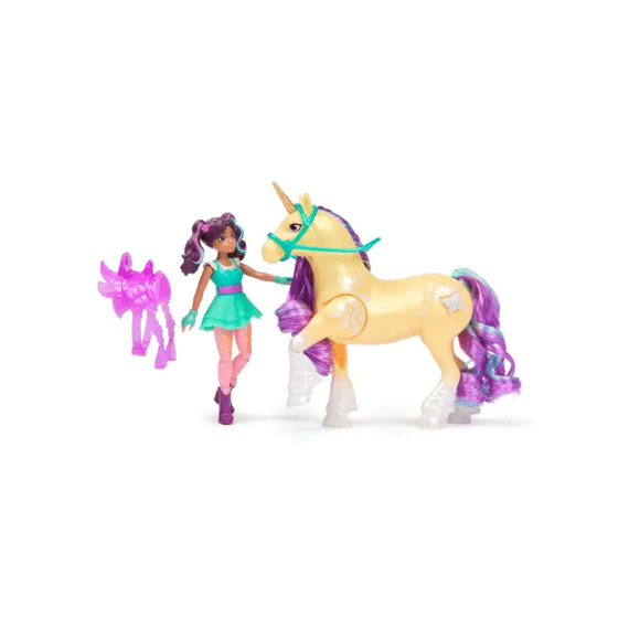 Unicorn Academy Pop Ava Met Unicorn Leaf Met Licht 11.5cm En 12.5cm