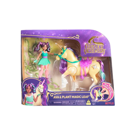 Unicorn Academy Pop Ava Met Unicorn Leaf Met Licht 11.5cm En 12.5cm