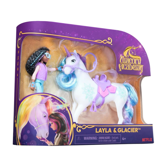 Unicorn Academy Pop Layla Met Unicorn Glacier 11.5cm En 12.5cm