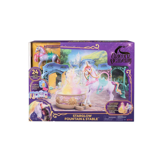 Unicorn Academy Stal Speelset Met Licht Geluid