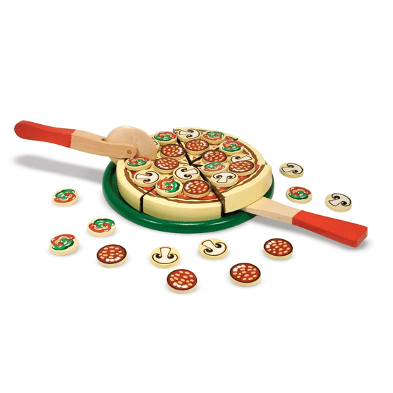 Melissa Doug Houten Pizza Party