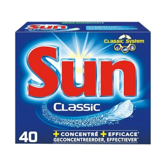 Sun Vaatwas Tabs All-in One Regular 40st